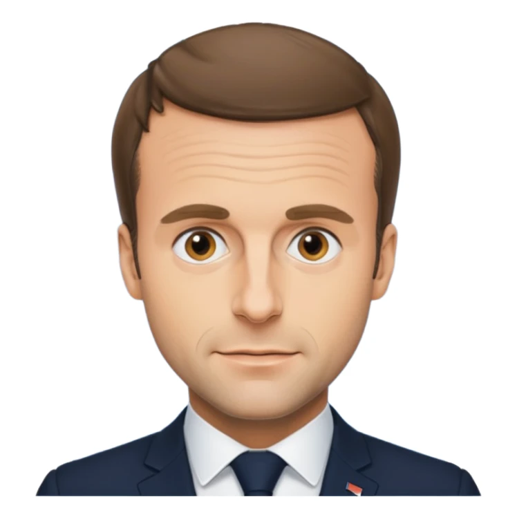 Macron sticker