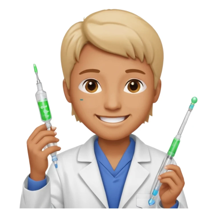 person sharing vaccine sticker