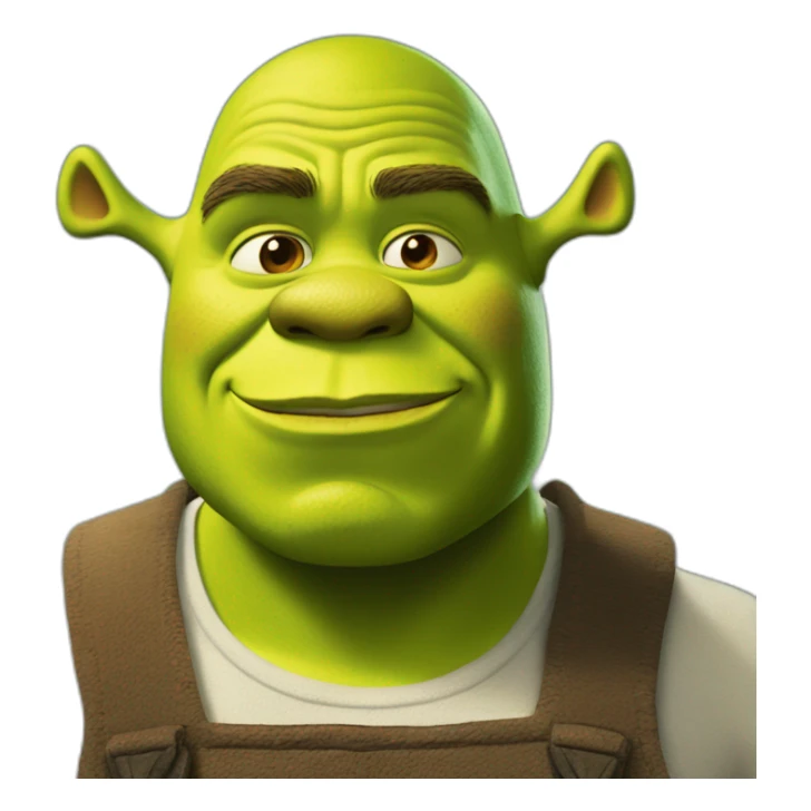 Shrek fair un doit recevoir sticker