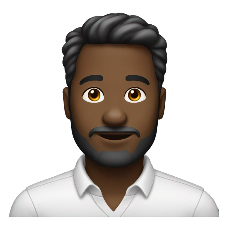 Homem de 40 anos com cachorro branco e preto sticker