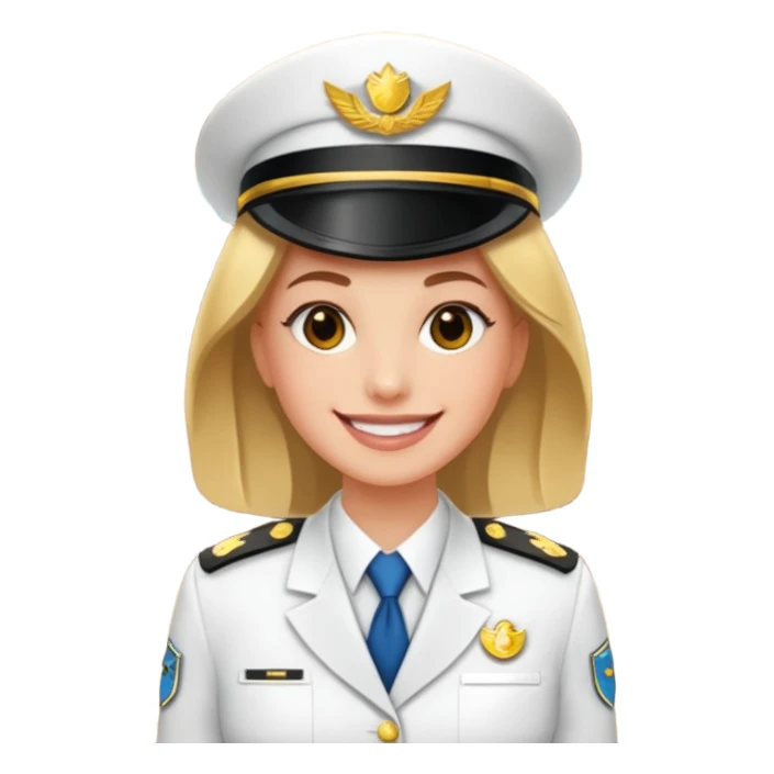 Fais-moi une réceptionniste pour un hôtel de luxe sticker