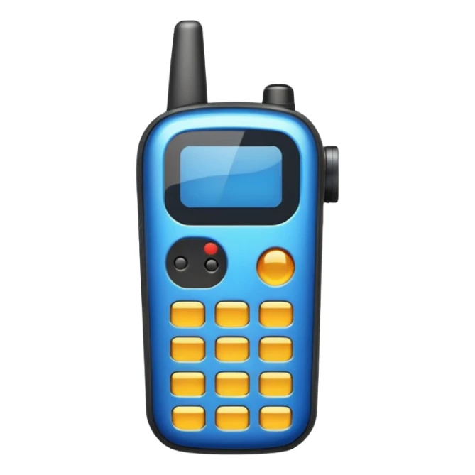 Walkie talk emoji  sticker