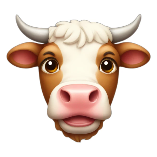 cute bull sticker