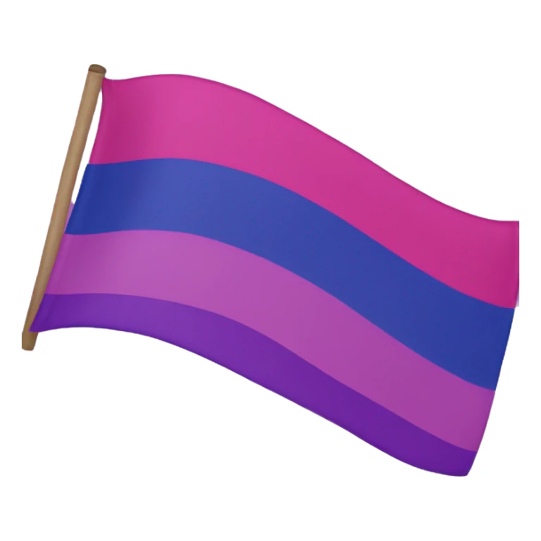 bisexual flag  sticker