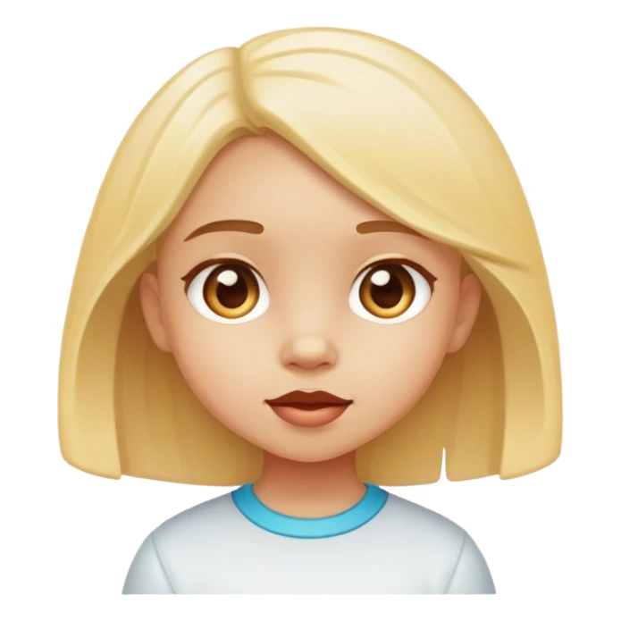 Little Girl with cocapoh sticker