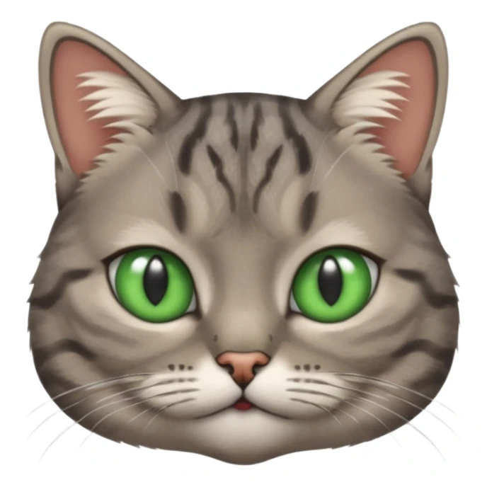 Cat judging you with one eyebrow raised sticker