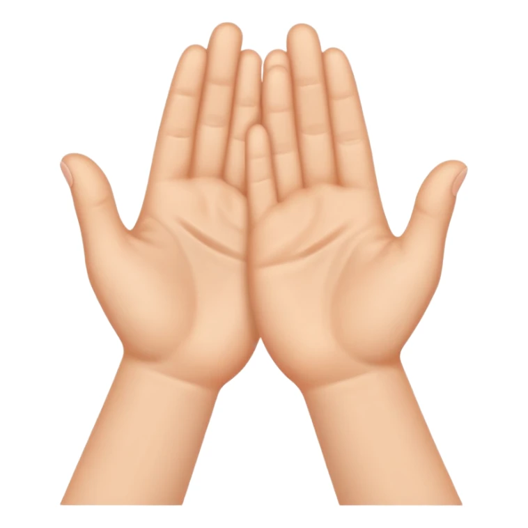 mám radost vyjádřeno rukama sticker