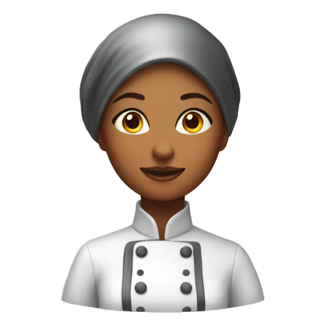 Patissier woman sticker
