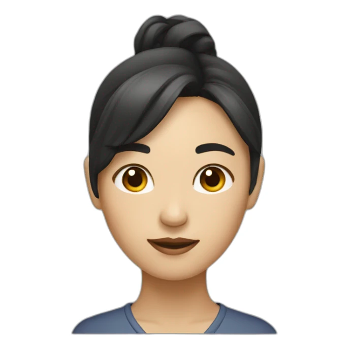 asian-female-web-designer sticker