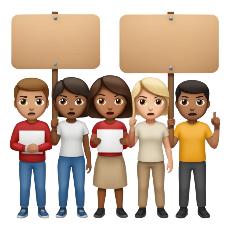 revolution, mass protests, violence, picket movement sticker