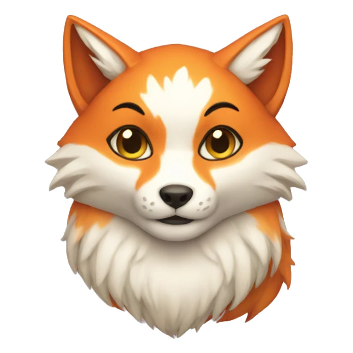 kitsune sticker