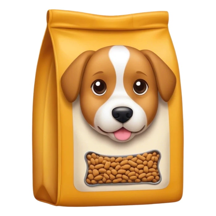 Dog food  sticker