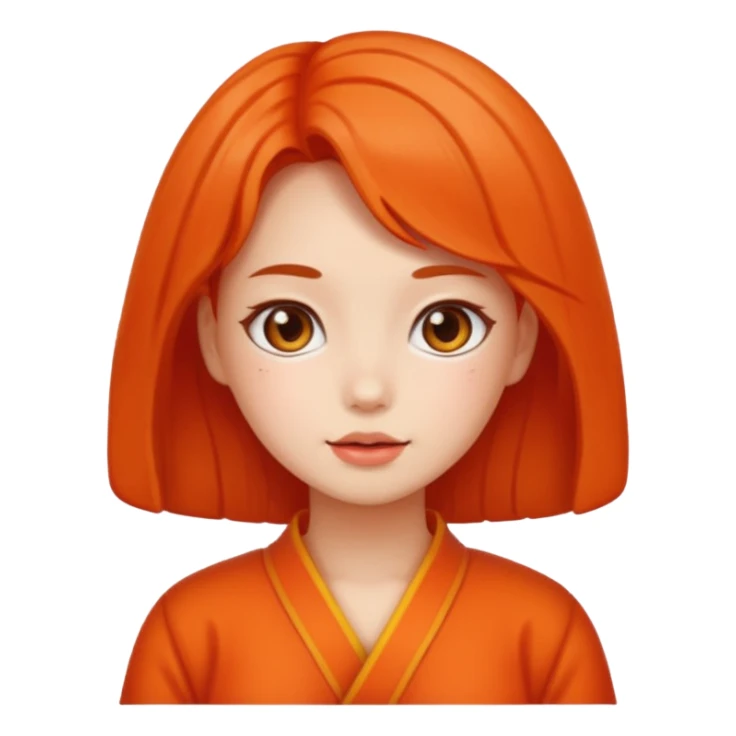 Wearing kimchi girl sticker