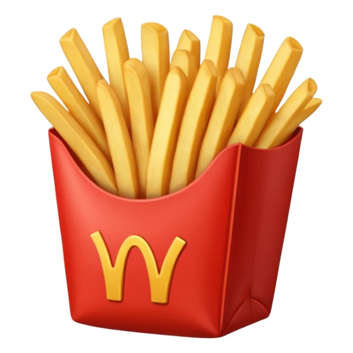Put fries in who bag sticker