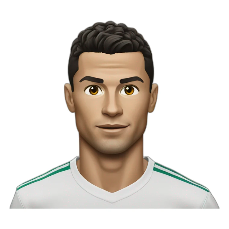 cristiano ronaldo realistic sticker