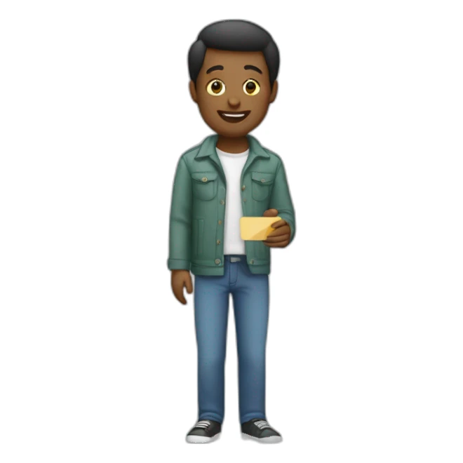 people give credit card sticker