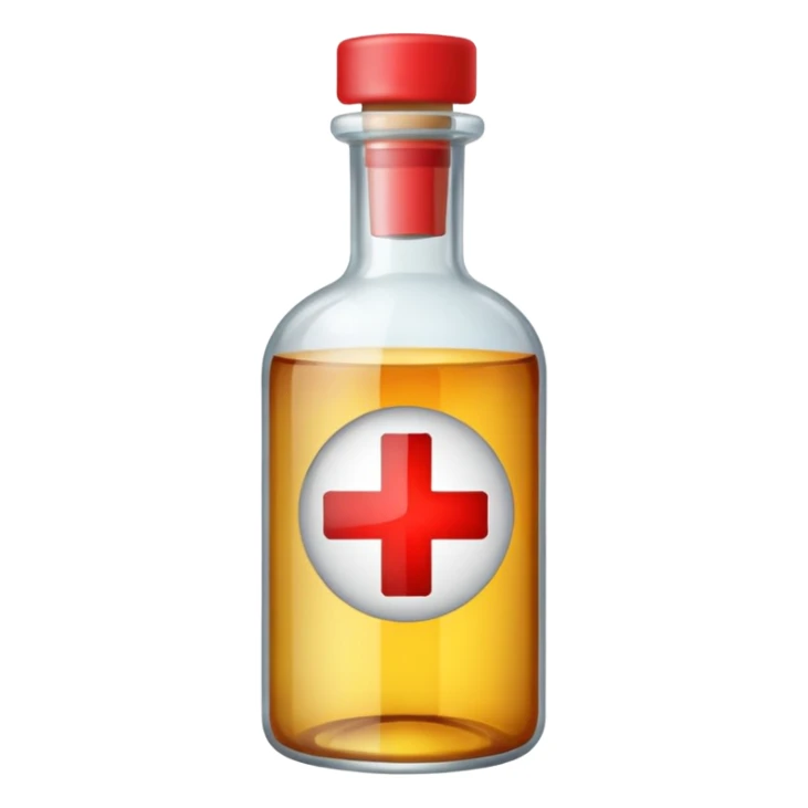 medical alcohol sticker