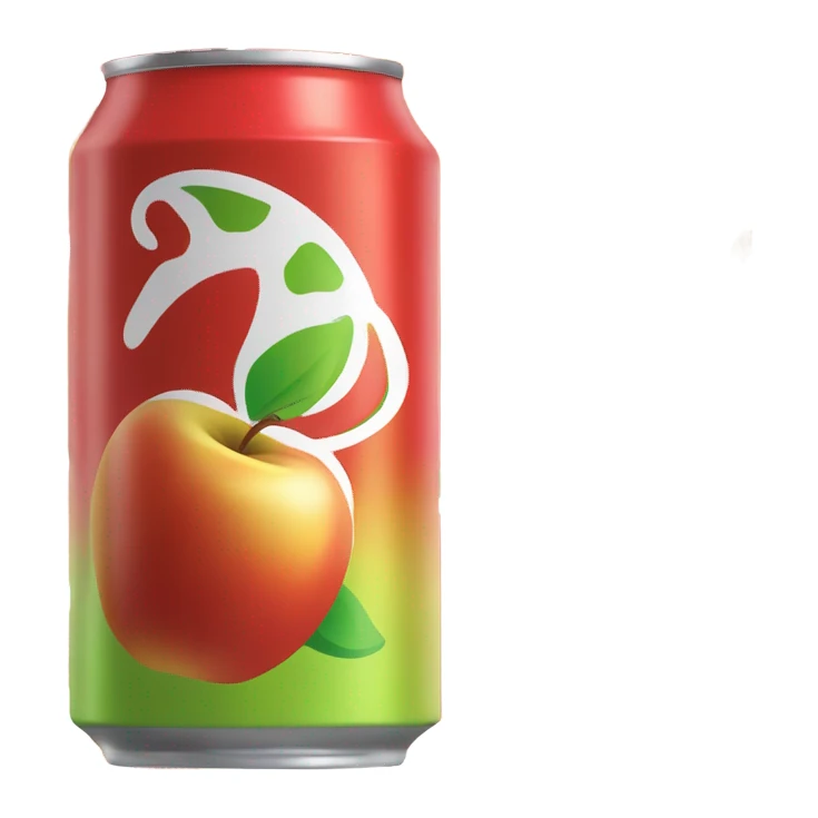 Baked Apple boar Energy Drink can  sticker