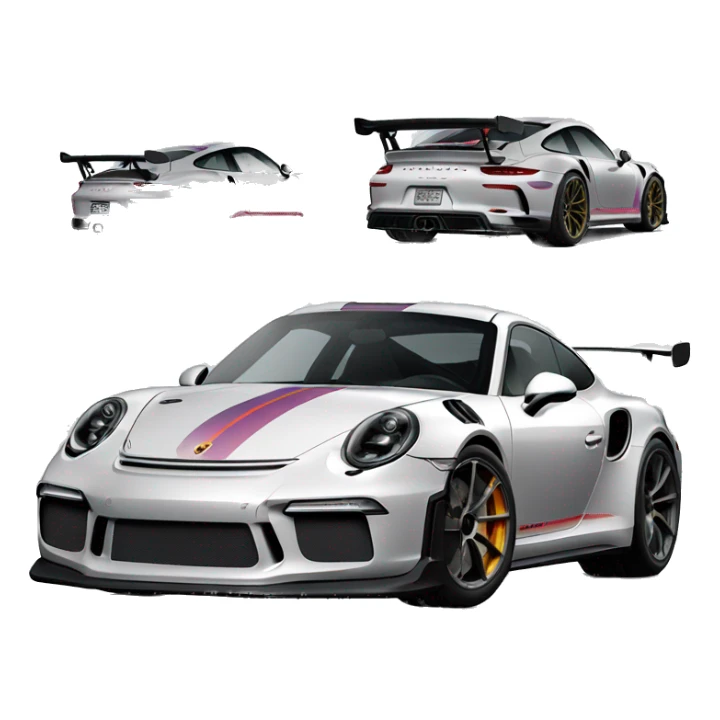 Porsche 911 gt3 rs sticker
