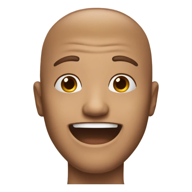 a  happy face emoji  sticker