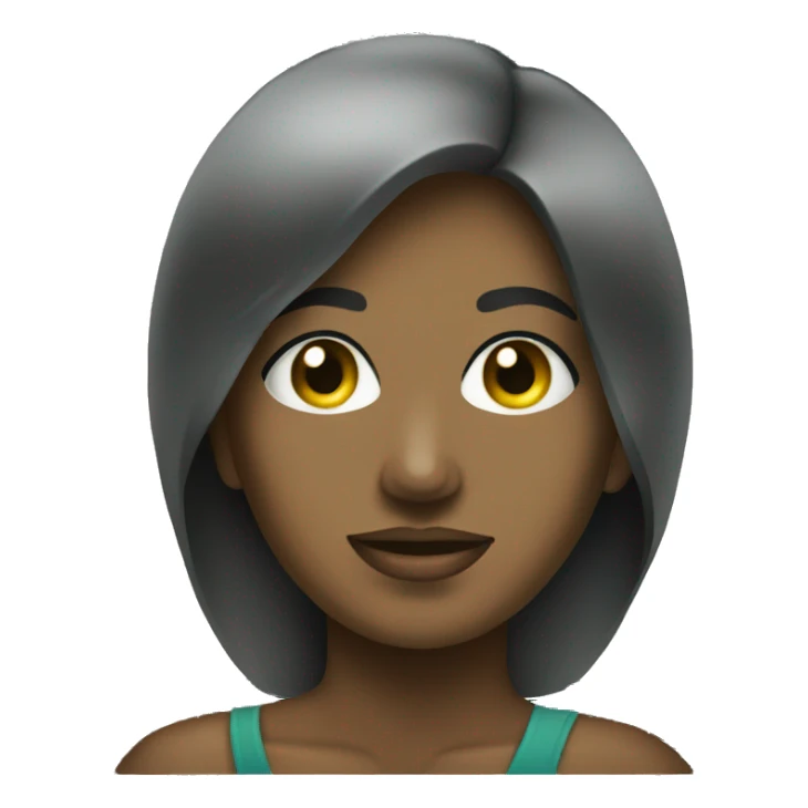 Dollar with women face  sticker