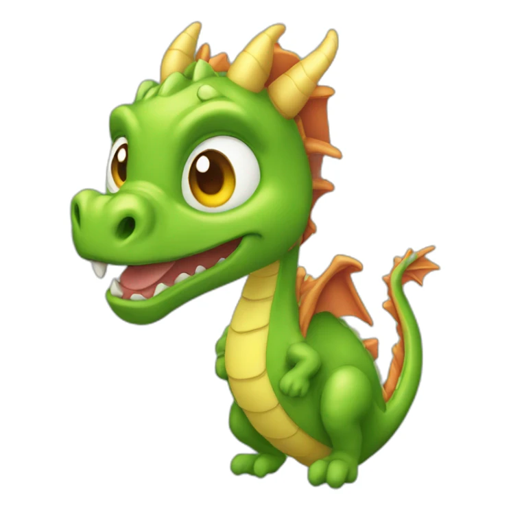Femme enceinte d'un dragon sticker