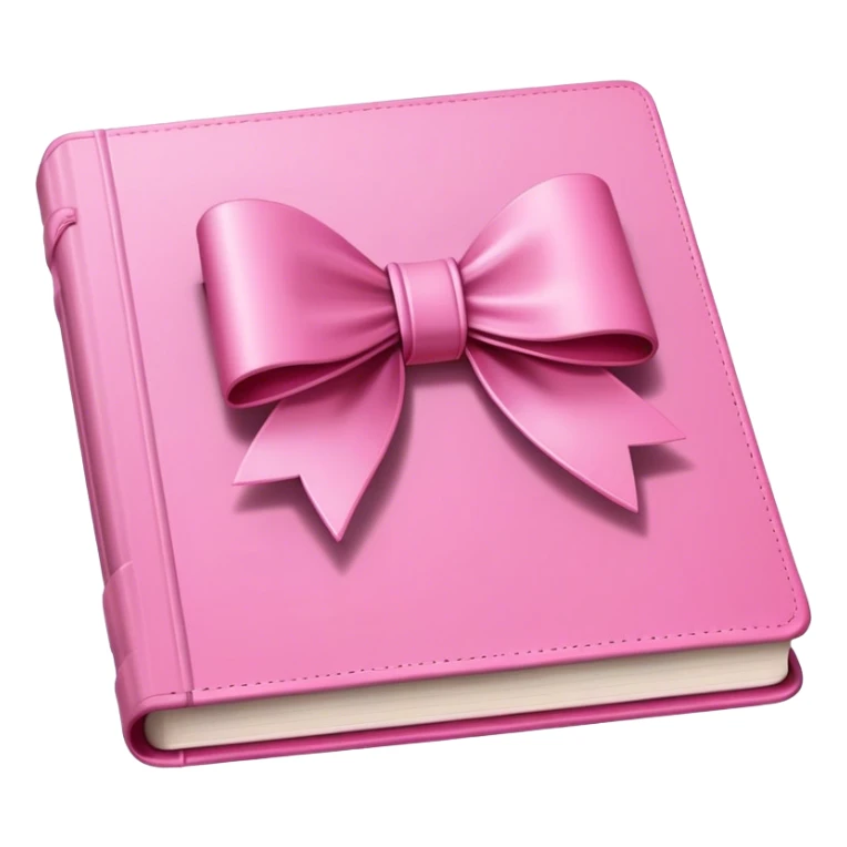 pink light romance books and bow sticker