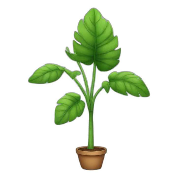 plant-with-big-eyes sticker