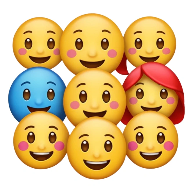 Naughty emojis sticker