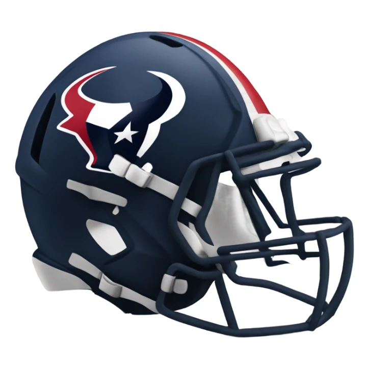 Texans football team helmet  sticker