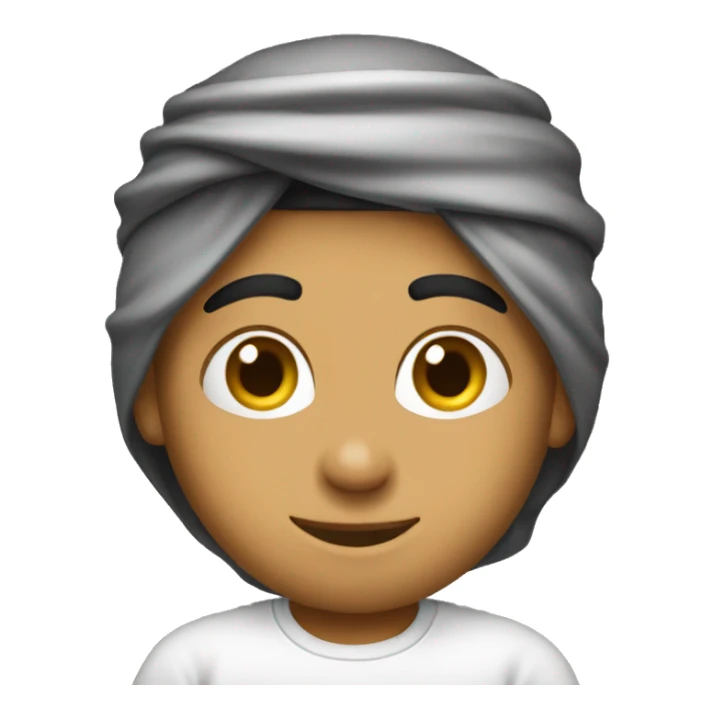 Middle eastern with America shirt sticker