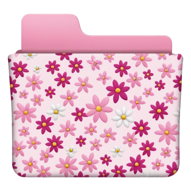 mix light pink dark pink and white girly folder sticker