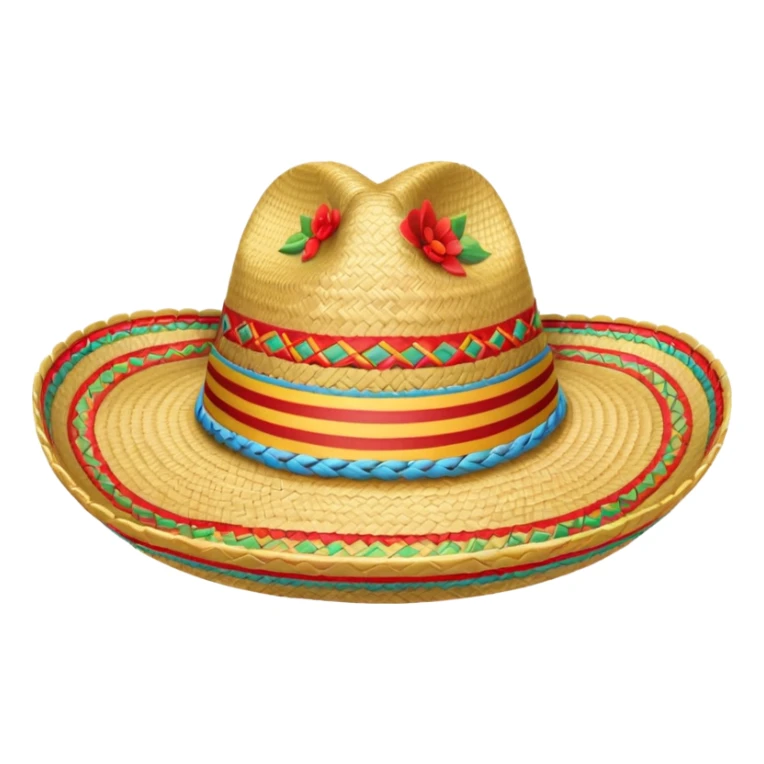 Sombrero de la costa sticker