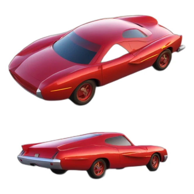 flash macqueen disney voiture rouge sticker