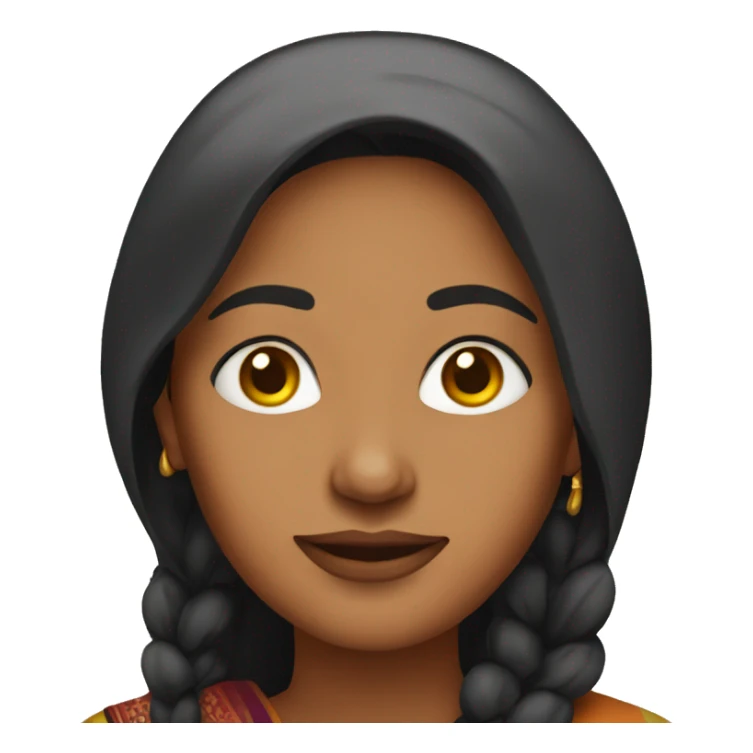 Indian woman  sticker