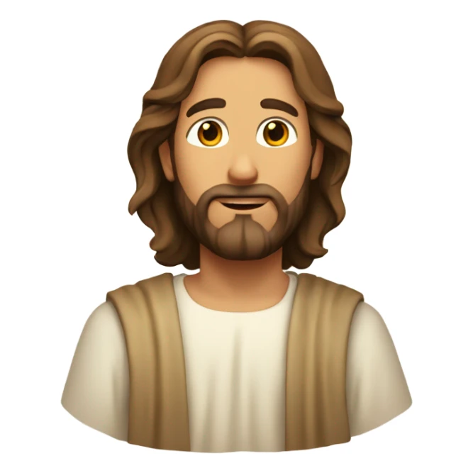 Jesus Christ being the best father sticker