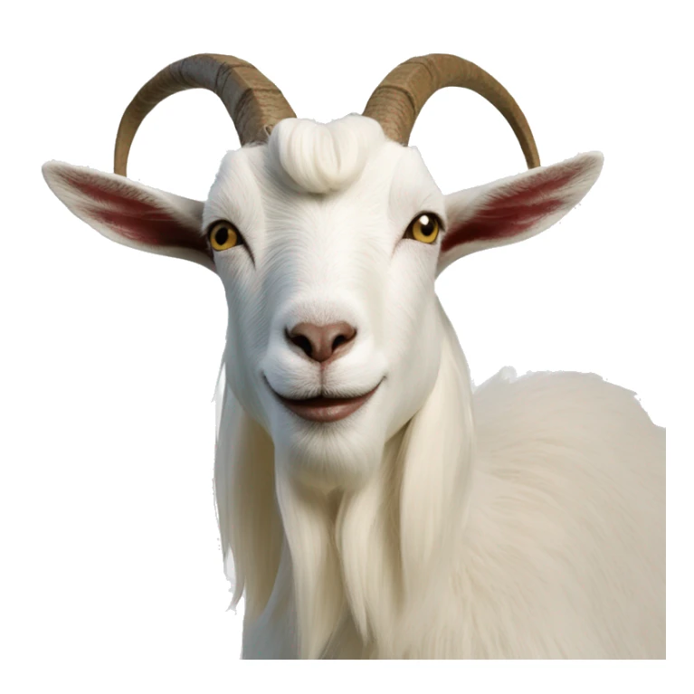 crie uma foto com texto escrit goat com uma coroa encima do texto sticker