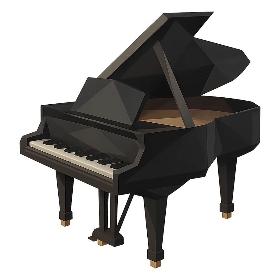 piano sticker