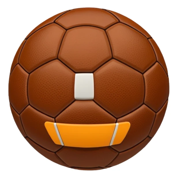 Football ball sticker