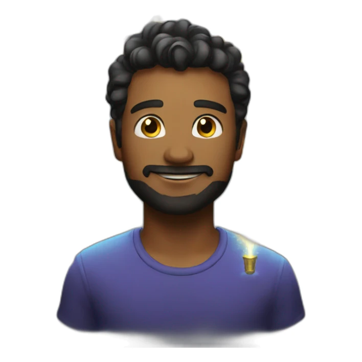 magic lights sticker