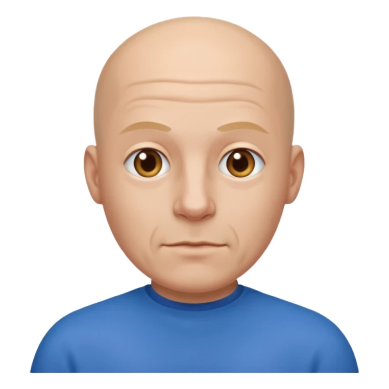 Sujeto pelon vestido de azul sticker