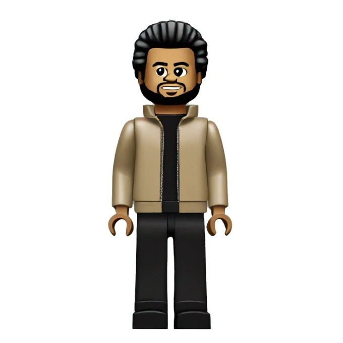 THE WEEKND lego full body sticker
