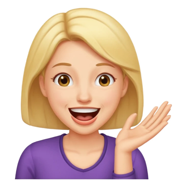 woman burping sticker