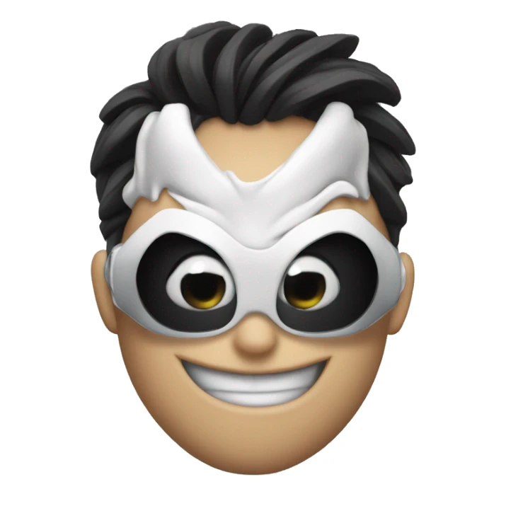 venom movie wearing glas sticker