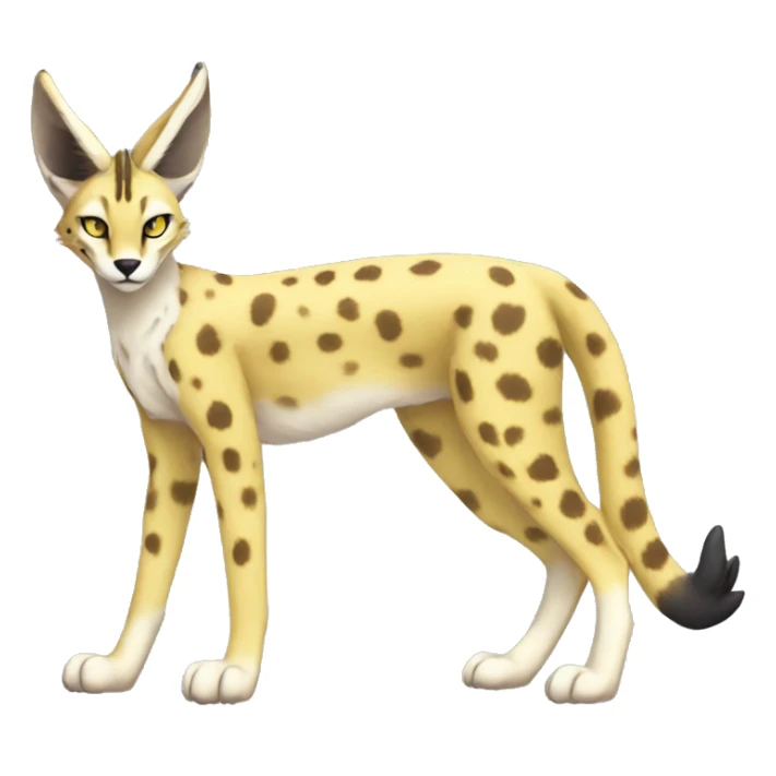 Sergal-Serval-Vernid full body sticker