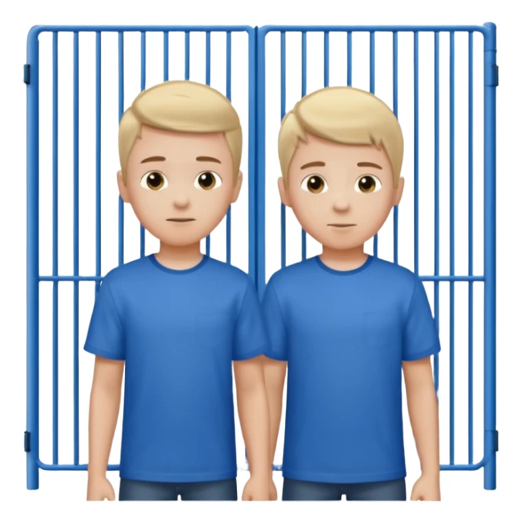 Enfants garçons portail  sticker