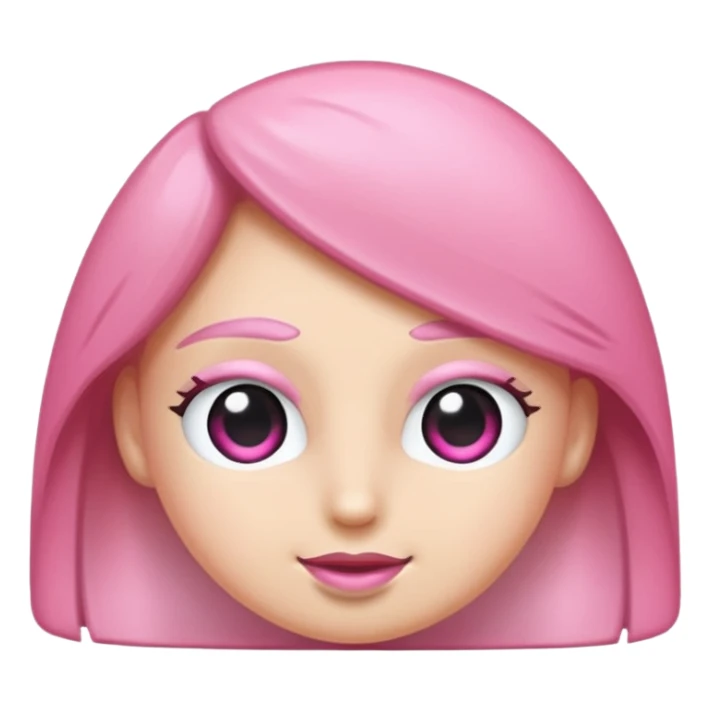 Netflix açılı pembe bir bilgisayar sticker