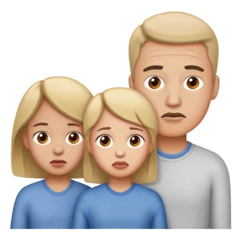 Family fear take precaution sticker