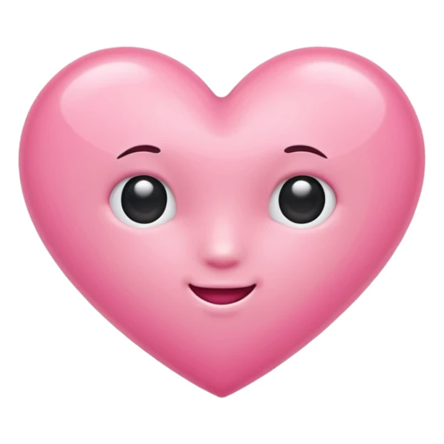 Pink hot emoji cute sticker