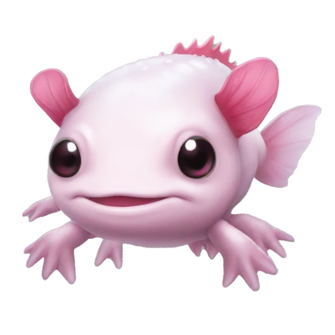 Axolotl sticker